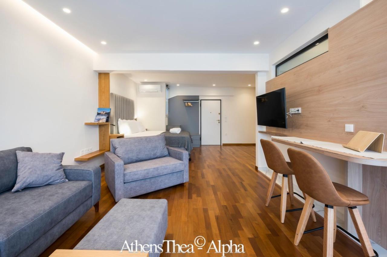 Athensthea Luxury Penthouse Apt In Omonia 115Sq.M. Exteriör bild